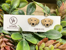 Load image into Gallery viewer, Labrador Stud Earrings
