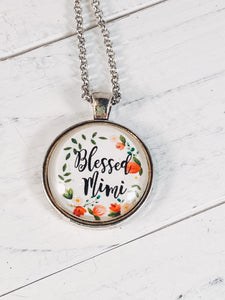 Blessed Mimi Necklace with 24" chain - Simply Blessed