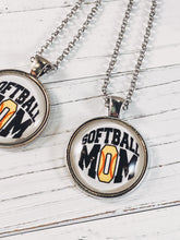 Load image into Gallery viewer, Softball Mom Necklace with 24&quot; chain - Simply Blessed
