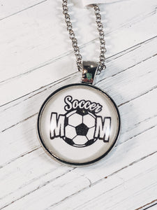 Soccer Mom Necklace with 24" chain - Simply Blessed