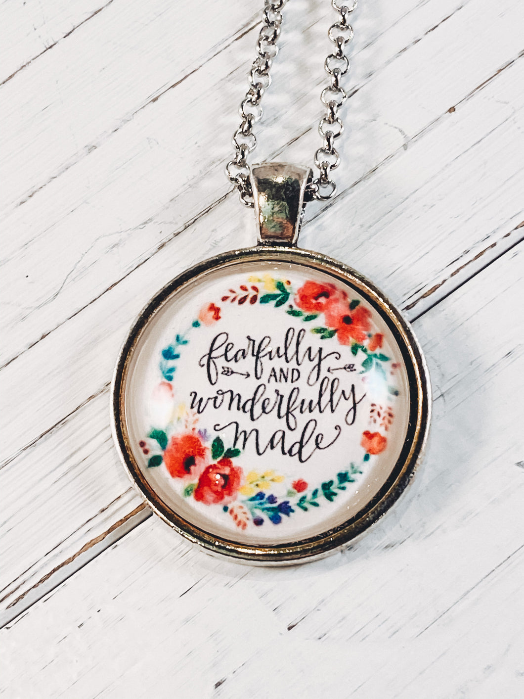 Fearfully and Wonderfully Made Necklace with 24