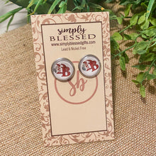 Load image into Gallery viewer, Dobyns Bennett Glass Earrings
